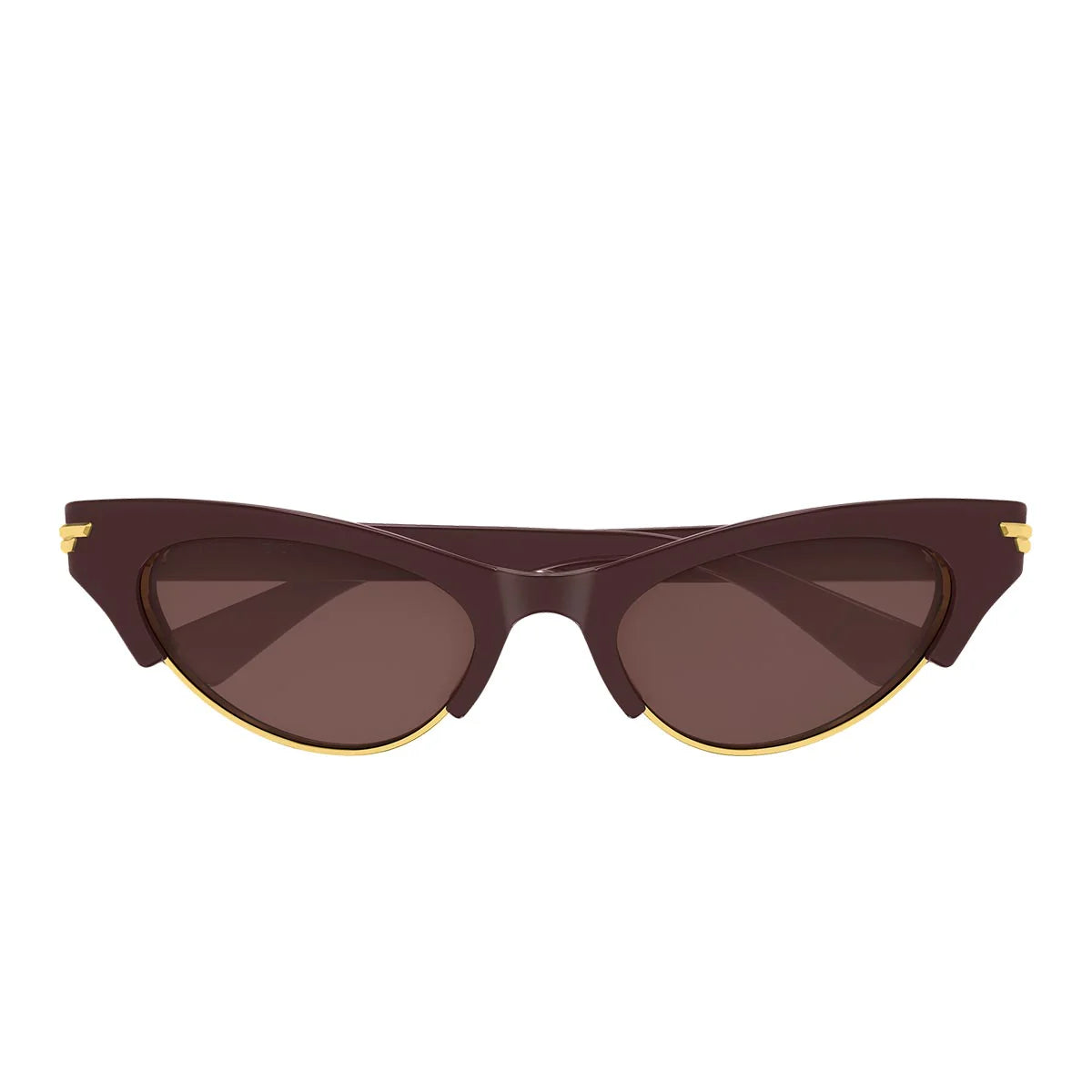 Bottega Veneta Sunglasses Bv1431 S 004 Burgundy/Brown Women