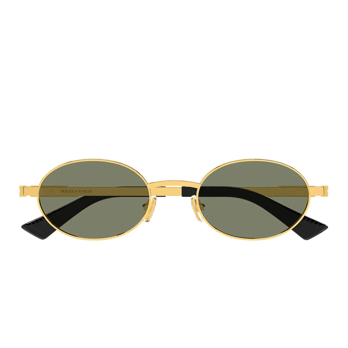 Bottega Veneta Sunglasses Bv1470 S 004 Gold/Green Unisex