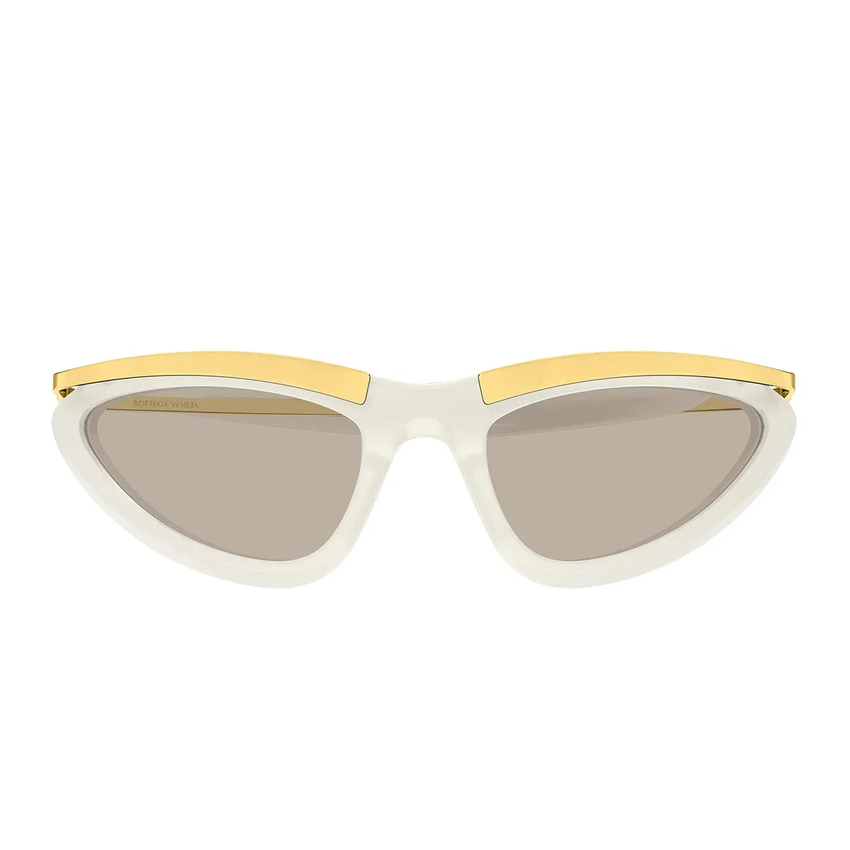 Bottega Veneta Sunglasses Bv1477 S 006 Ivory/Brown Women