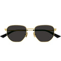 Bottega Veneta Sunglasses Bv1301 S 001 Gold/Grey Unisex