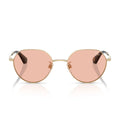 Burberry Sunglasses Be3173 D 110984 Light Gold/Dark Pink Unisex