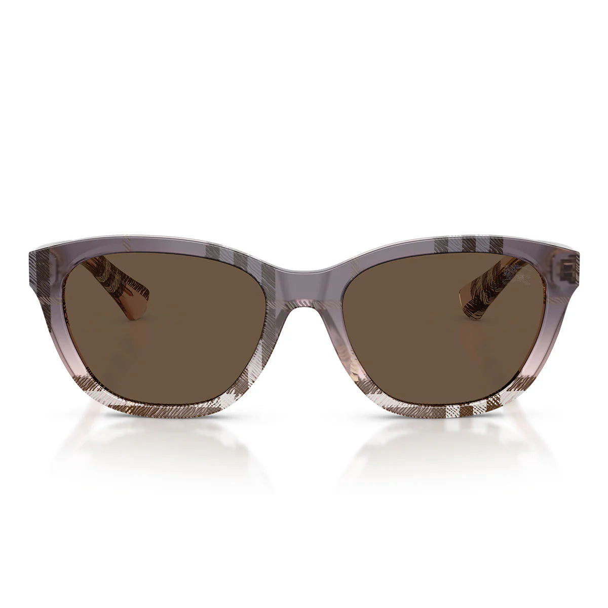 Burberry Sunglasses Be4486 422073 Check Gradient Rose/Brown Women