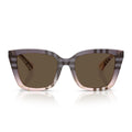 Burberry Sunglasses Be4487 422073 Check Gradient Rose/Brown Women