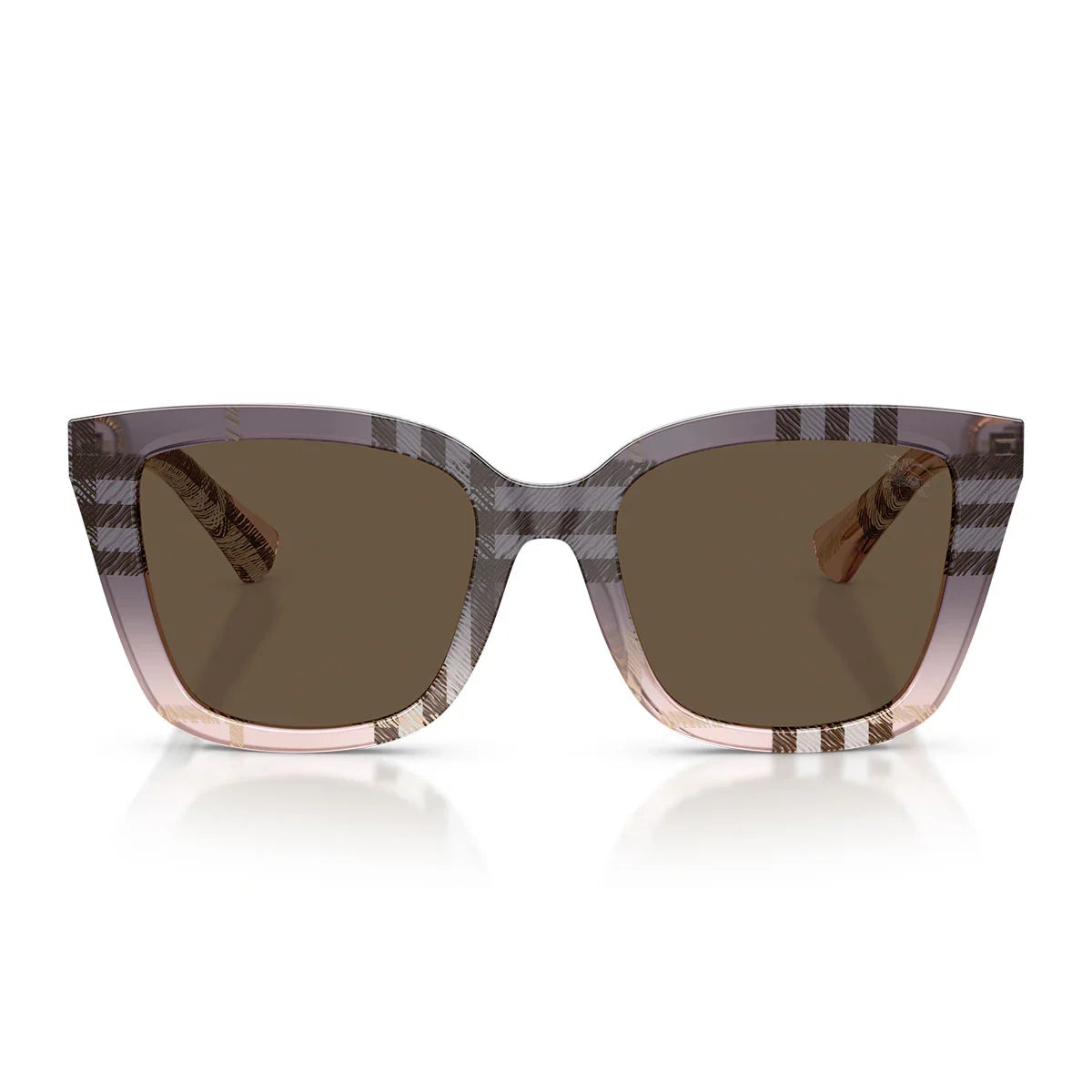 Burberry Sunglasses Be4487 422073 Check Gradient Rose/Brown Women