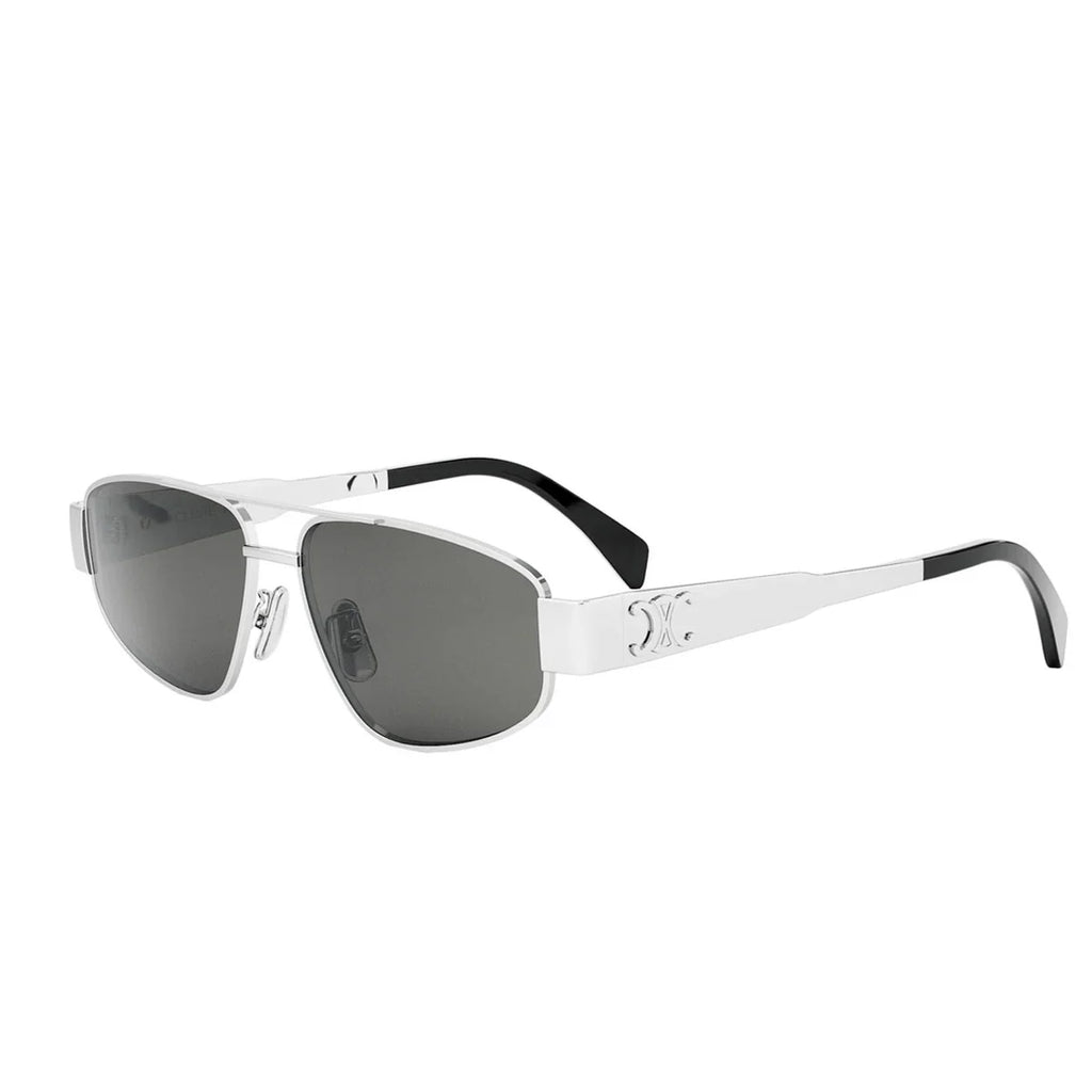 Celine Sunglasses Cl40281 U 16 A Silver/Gray Unisex