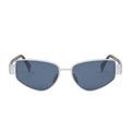 Celine Sunglasses Cl40293 U 16 V Triomphe Silver/Blue Unisex