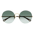Chloé Sunglasses Ch0254 S 003 Gold/Green Women