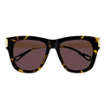 Chloé Sunglasses Ch0349 S 003 Brown Gold/Purple Women