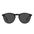 David Beckham Db 1018/C 807 M9 Black/Transparent Prescription Glasses With Polarized Clip On For Men