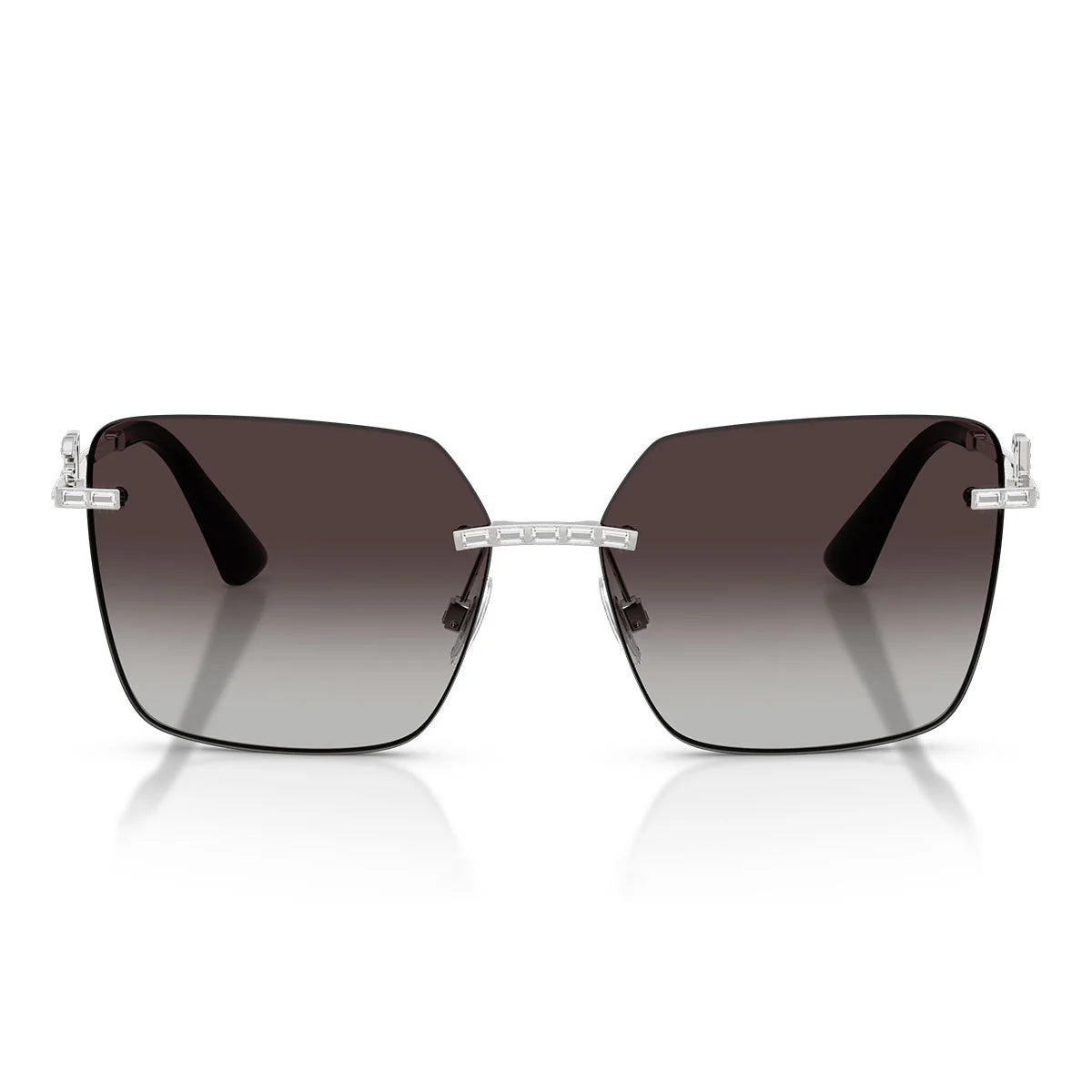 Dolce & Gabbana Sunglasses Dg2332 B 05/8 G Silver/Smoky Gray Women