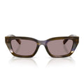 Dolce & Gabbana Sunglasses Dg4532 3447 La Striped Olive Green/Purple Women