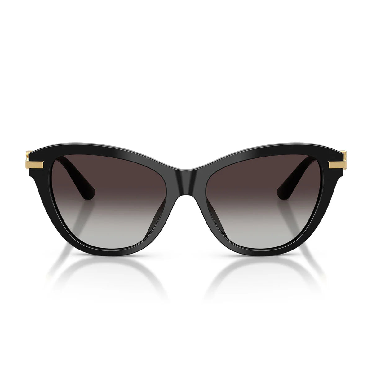 Dolce & Gabbana Sunglasses Dg4534 501/8 G Black Gold/Smoky Grey Women