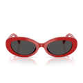 Dolce & Gabbana Sunglasses Dg4537 308887 X Devotion Red/Dark Gray Women