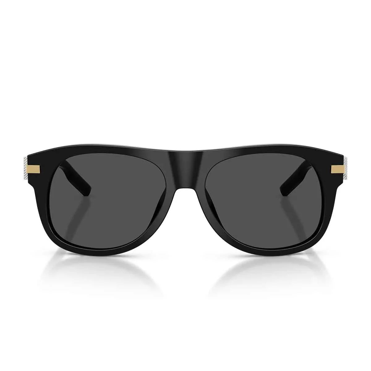 Dolce & Gabbana Sunglasses Dg4546 501/87 Black/Dark Gray Men