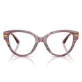 Dolce & Gabbana Eyeglasses Dg3438 3474 Striated Purple/Transparent Women
