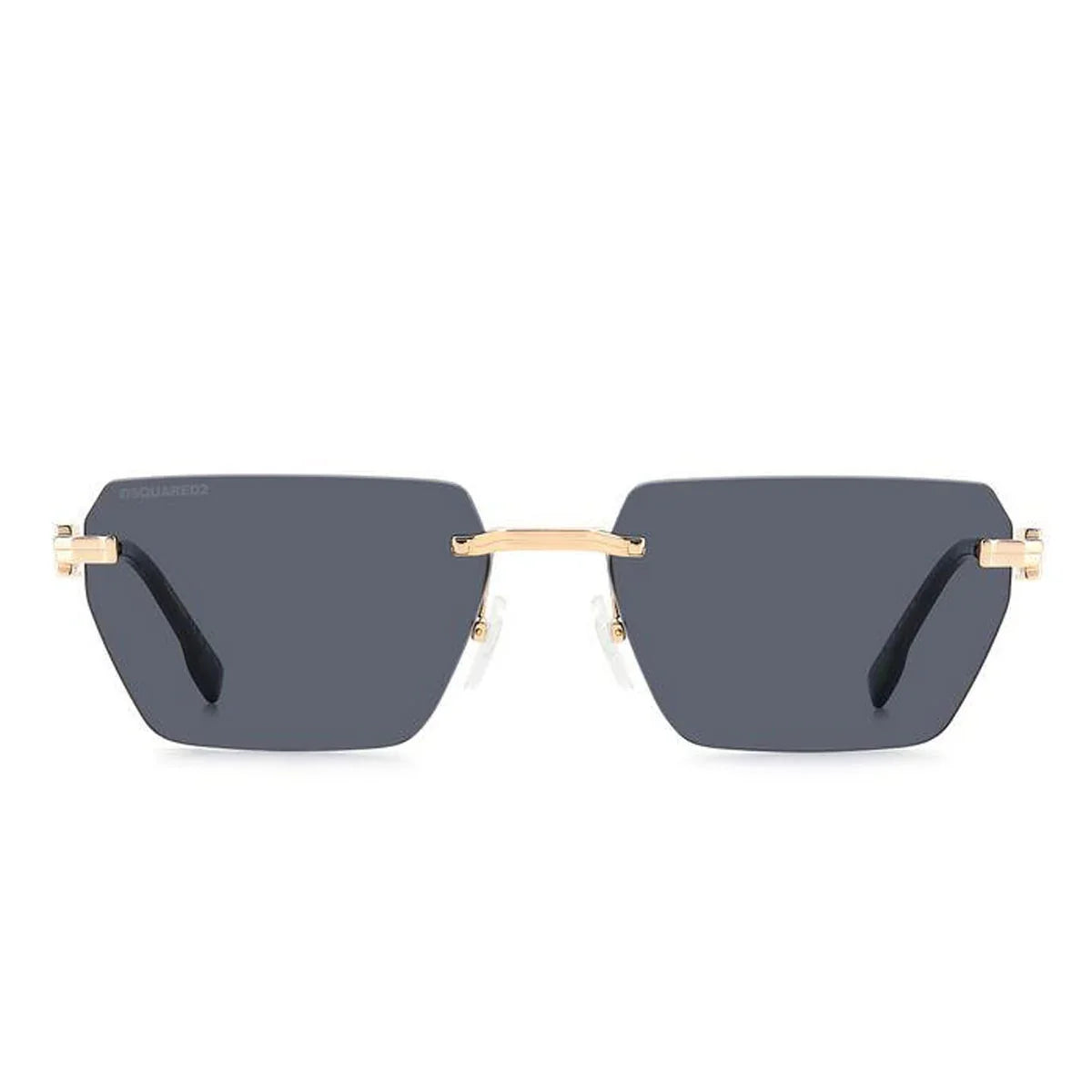 Dsquared2 Sunglasses D2 0102/S 807 2 K Gold/Black Unisex