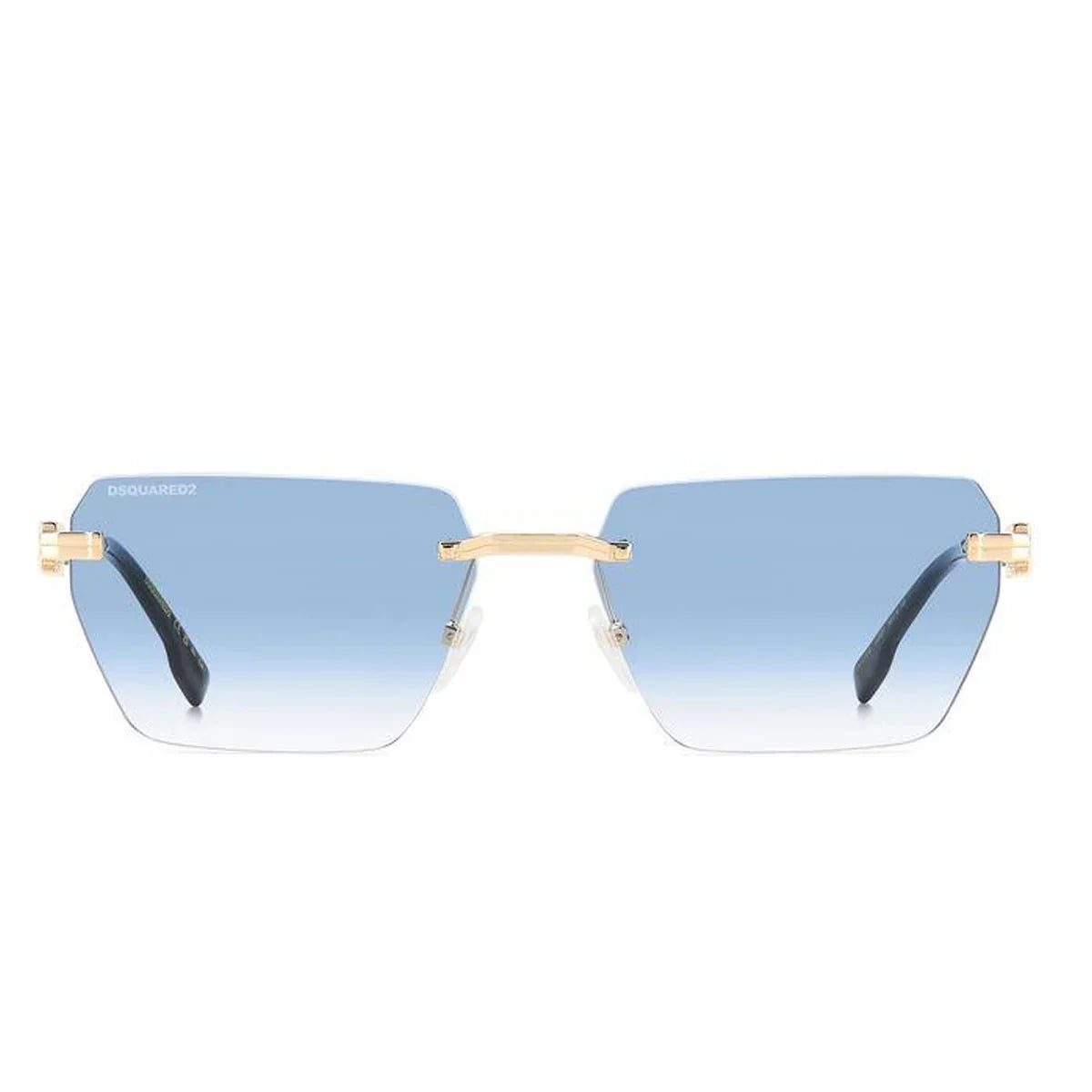 Dsquared2 Sunglasses D2 0102/S Lks Gold/Light Blue Unisex