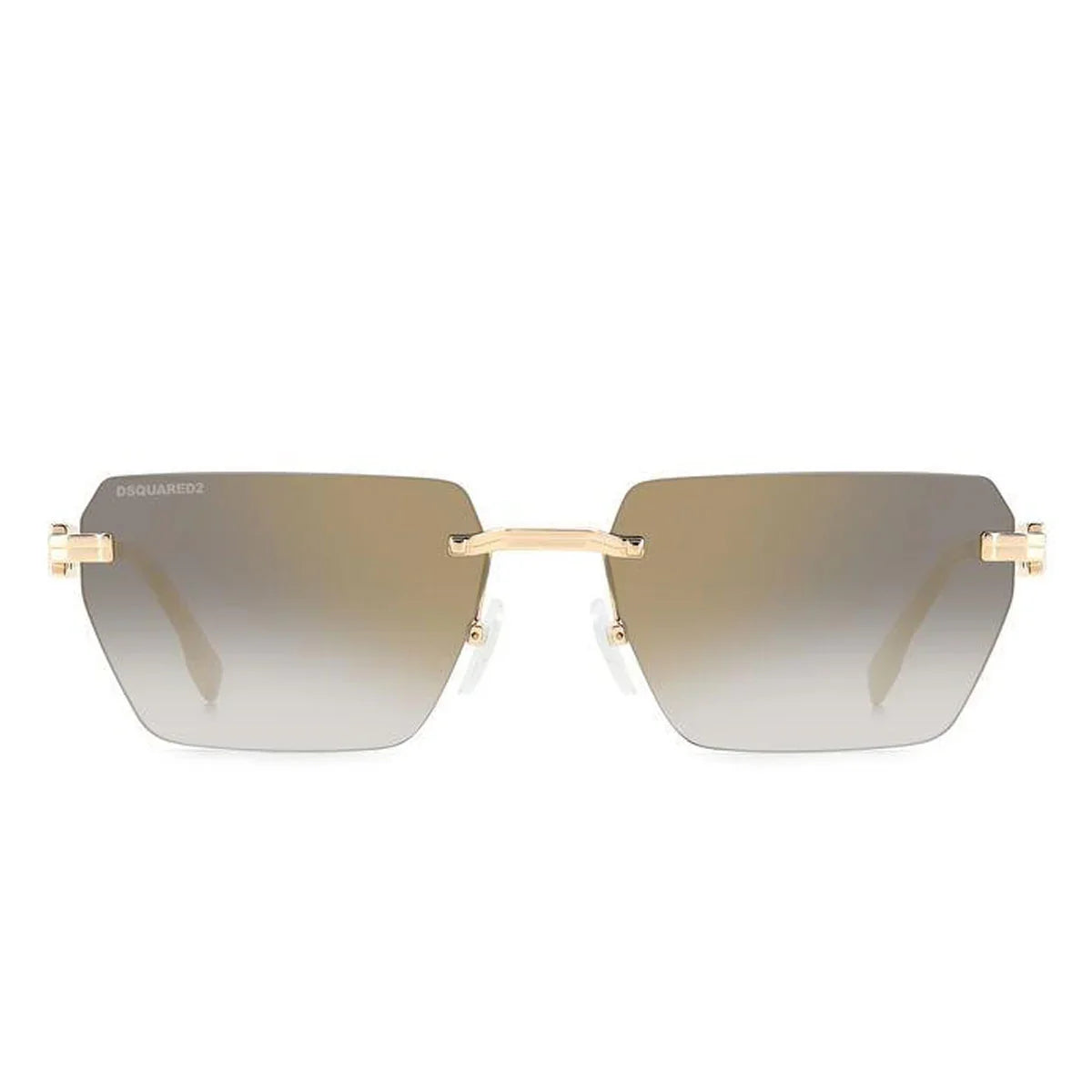 Dsquared2 Sunglasses D2 0102/S Rhl Gold/Blue Unisex