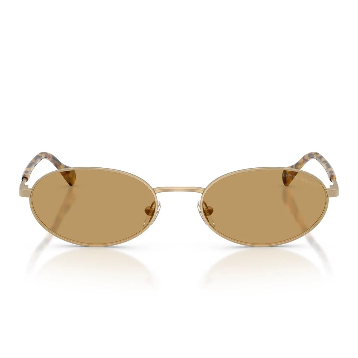 Emporio Armani Sunglasses Ea2175 300273 Matte Pale Gold/Brown Men