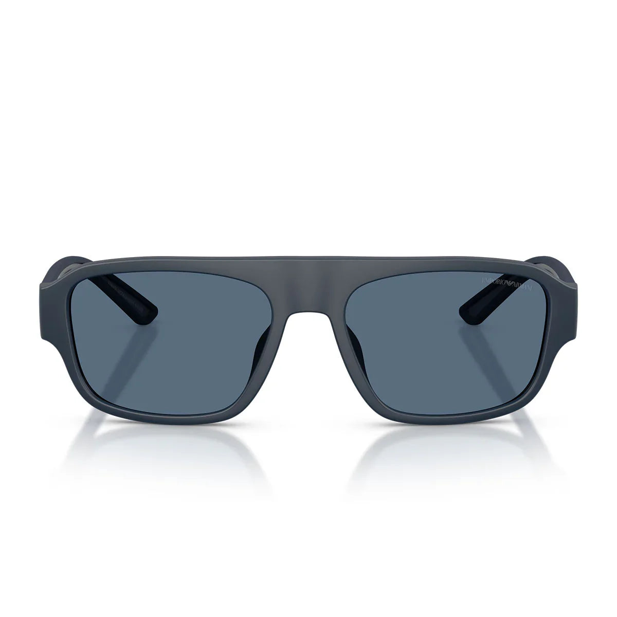 Emporio Armani Sunglasses Ea4266 U 618580 Matte Rubberized Blue/Dark Blue Men