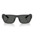 Emporio Armani Sunglasses Ea4267 U 500187 Matte Rubberized Black/Dark Gray Men
