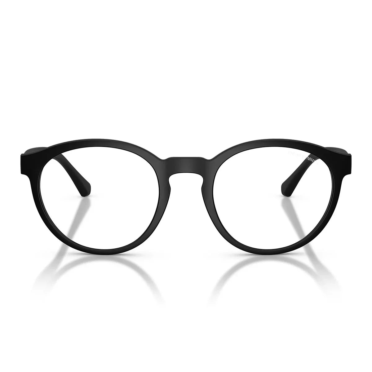 Emporio Armani Prescription Glasses Ea4152 58011 W Matte Black/Transparent With 2 Clips Men