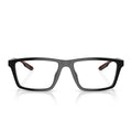 Emporio Armani Prescription Glasses Ea4189 U 50171 W Glossy Black/Transparent With 2 Clips Men
