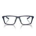 Emporio Armani Prescription Glasses Ea4189 U 57591 W Glossy Blue/Transparent With 2 Clips Men