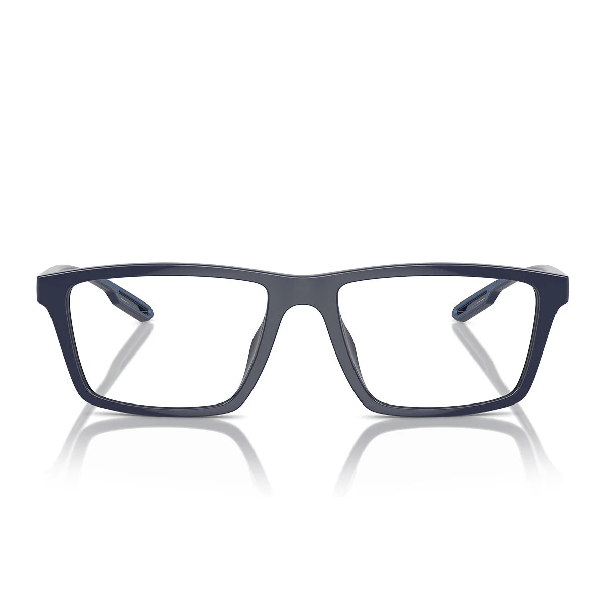 Emporio Armani Prescription Glasses Ea4189 U 57591 W Glossy Blue/Transparent With 2 Clips Men