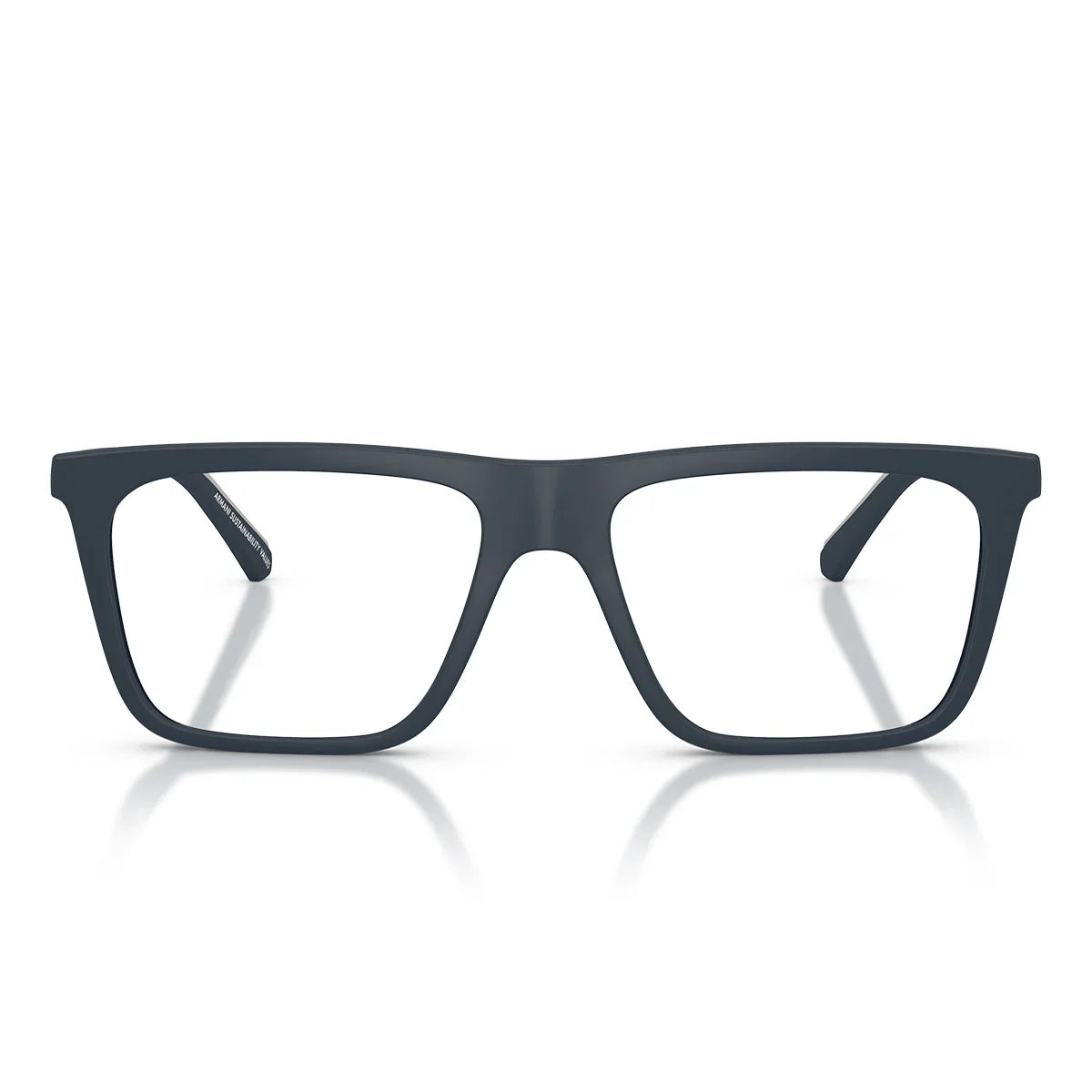 Emporio Armani Prescription Glasses Ea4258 50881 W Matte Blue/Transparent With 2 Clips Men
