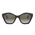 Fendi Lettering Black Butterfly Sunglasses