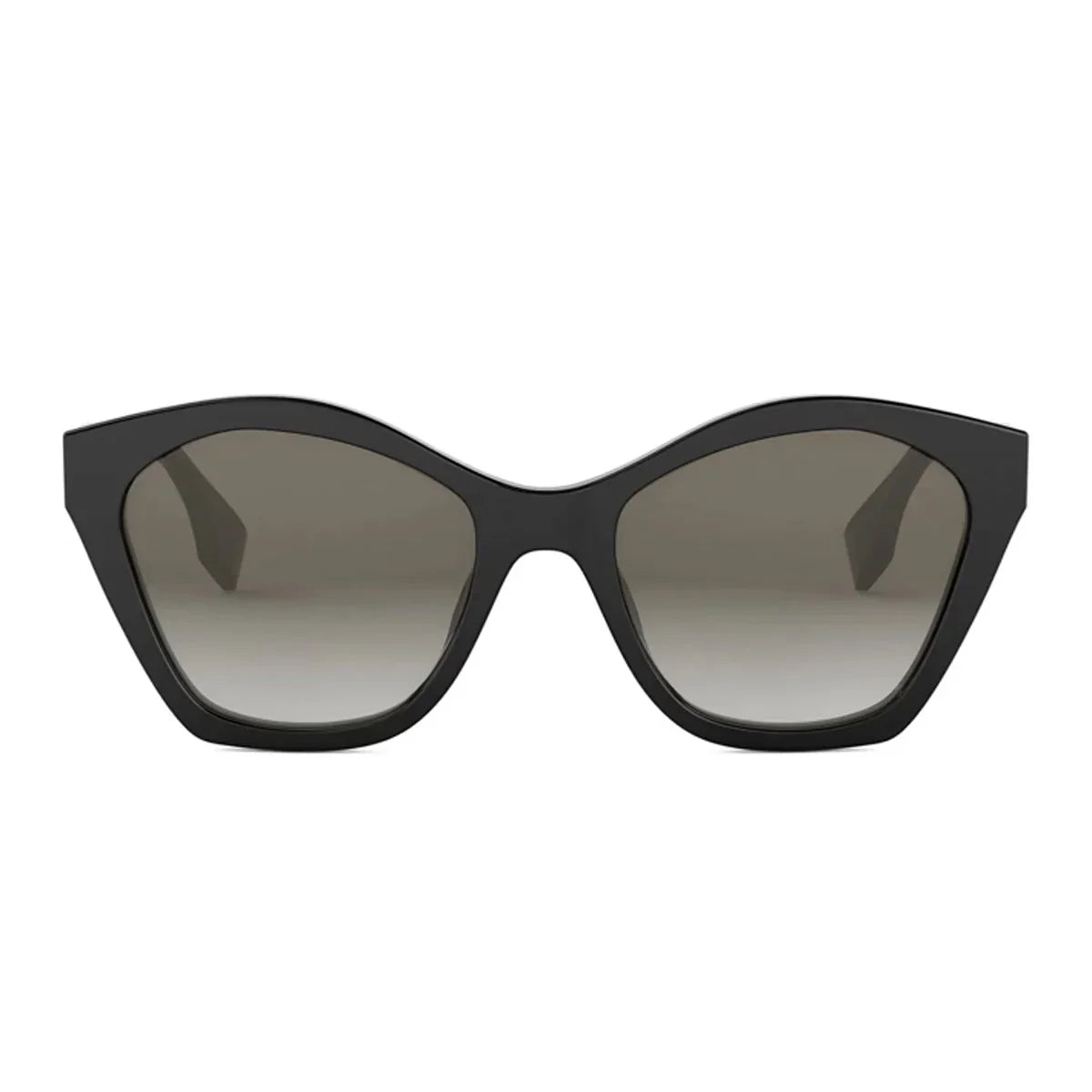 Fendi Lettering Black Butterfly Sunglasses