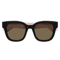 Gucci Sunglasses Gg0998 S 005 Black/Brown Women