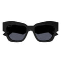 Gucci Sunglasses Gg1422 S 001 Black/Dark Gray Unisex