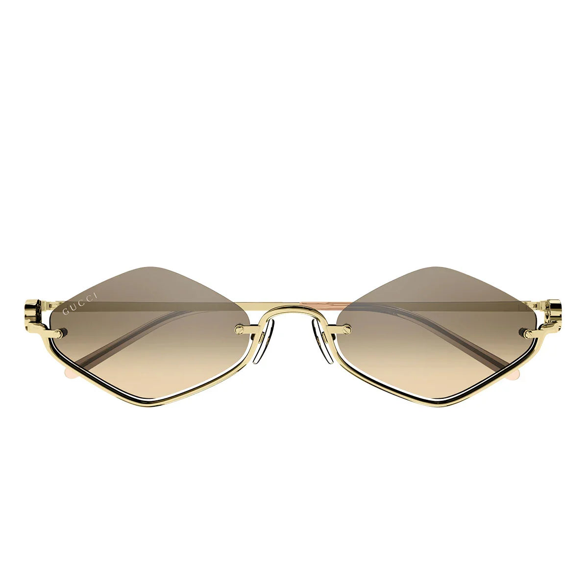 Gucci Sunglasses Gg1604 S 003 Gold/Orange Unisex