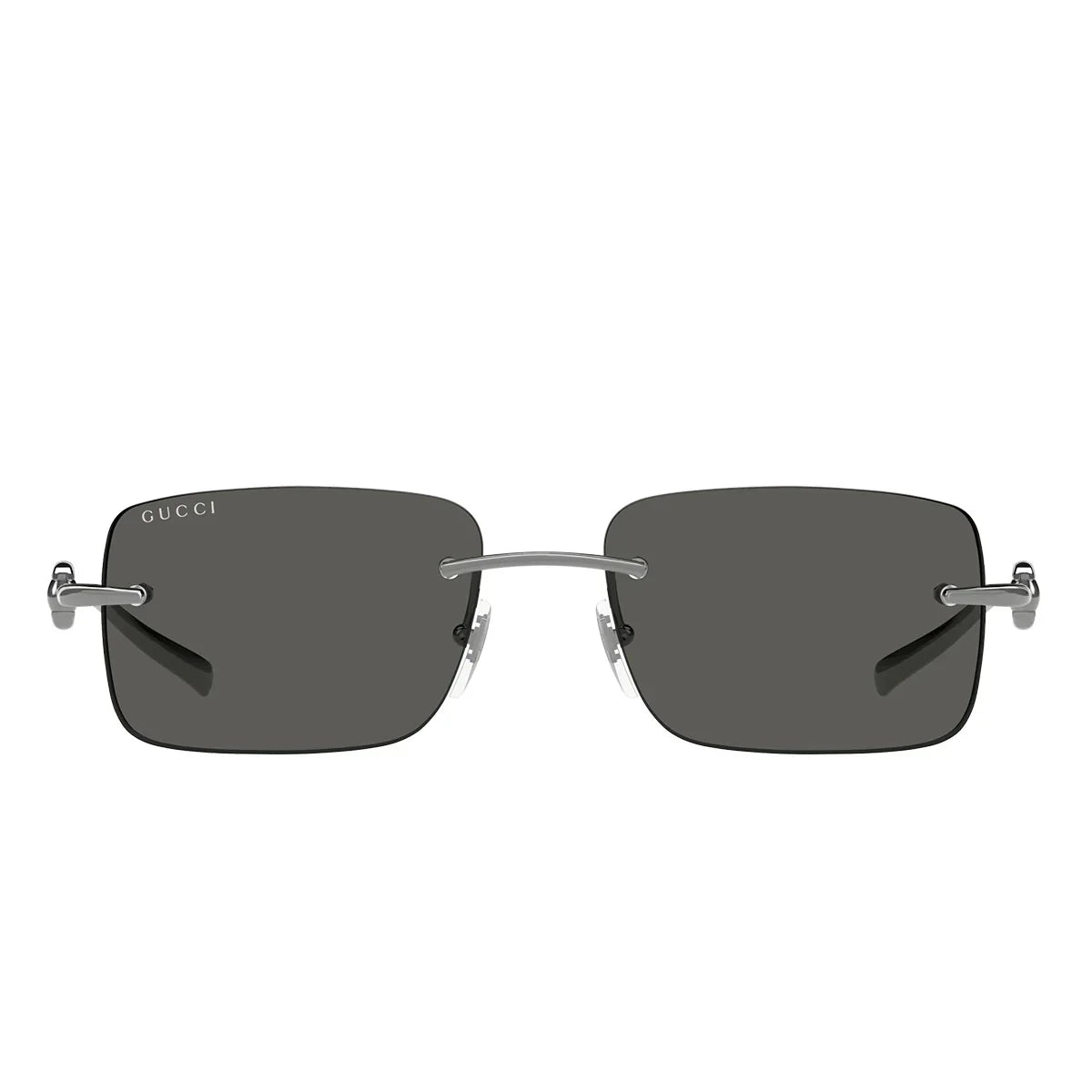 Gucci Sunglasses Gg1703 S 001 Ruthenium/Grey Unisex