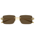 Gucci Sunglasses Gg1703 S 004 Gold/Brown Unisex