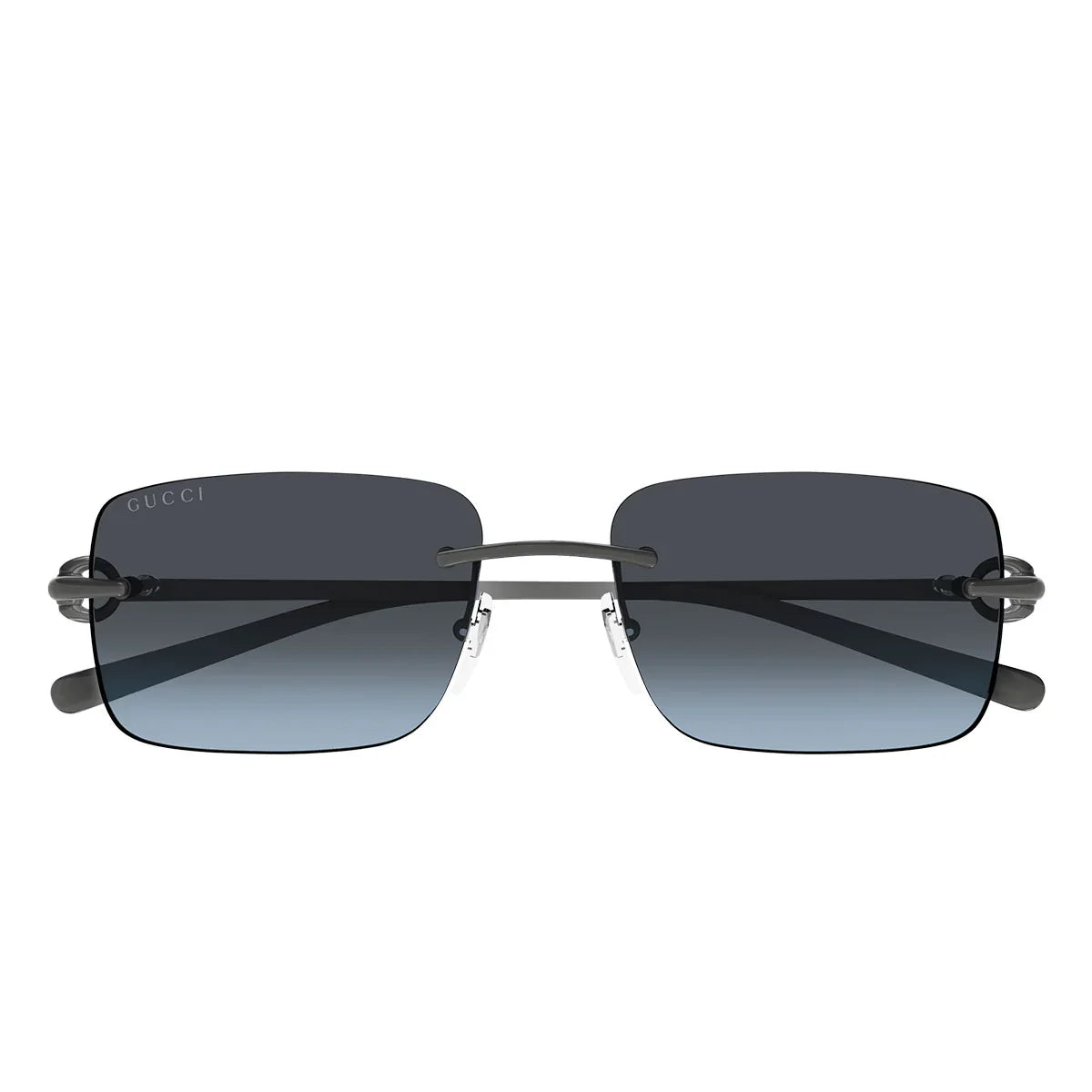 Gucci Sunglasses Gg1703 S 006 Ruthenium/Blue Unisex