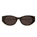 Gucci Sunglasses Gg1970 Sa 003 Brown Gold/Brown Women