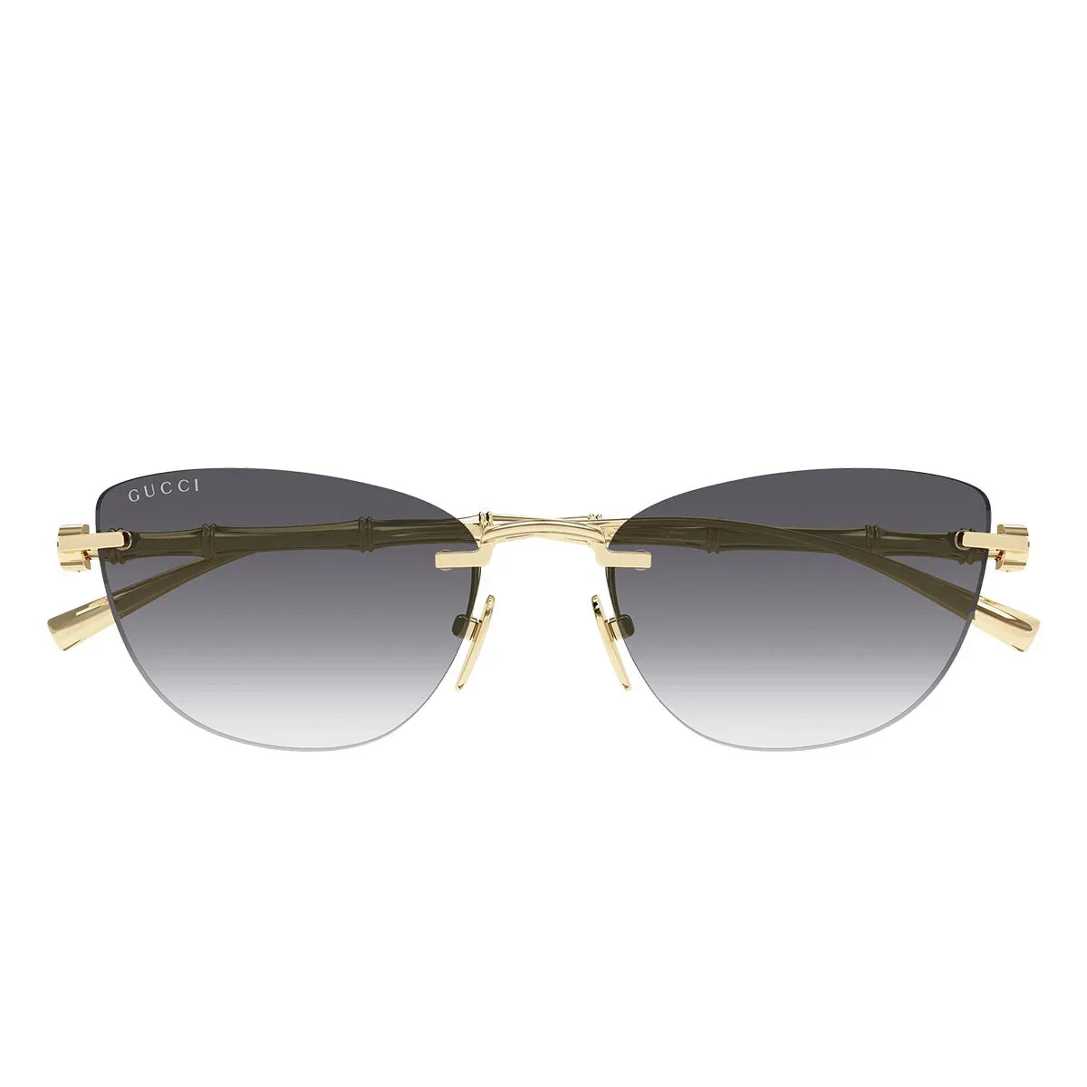 Gucci Sunglasses Gg2063 S 001 Gold/Grey Women