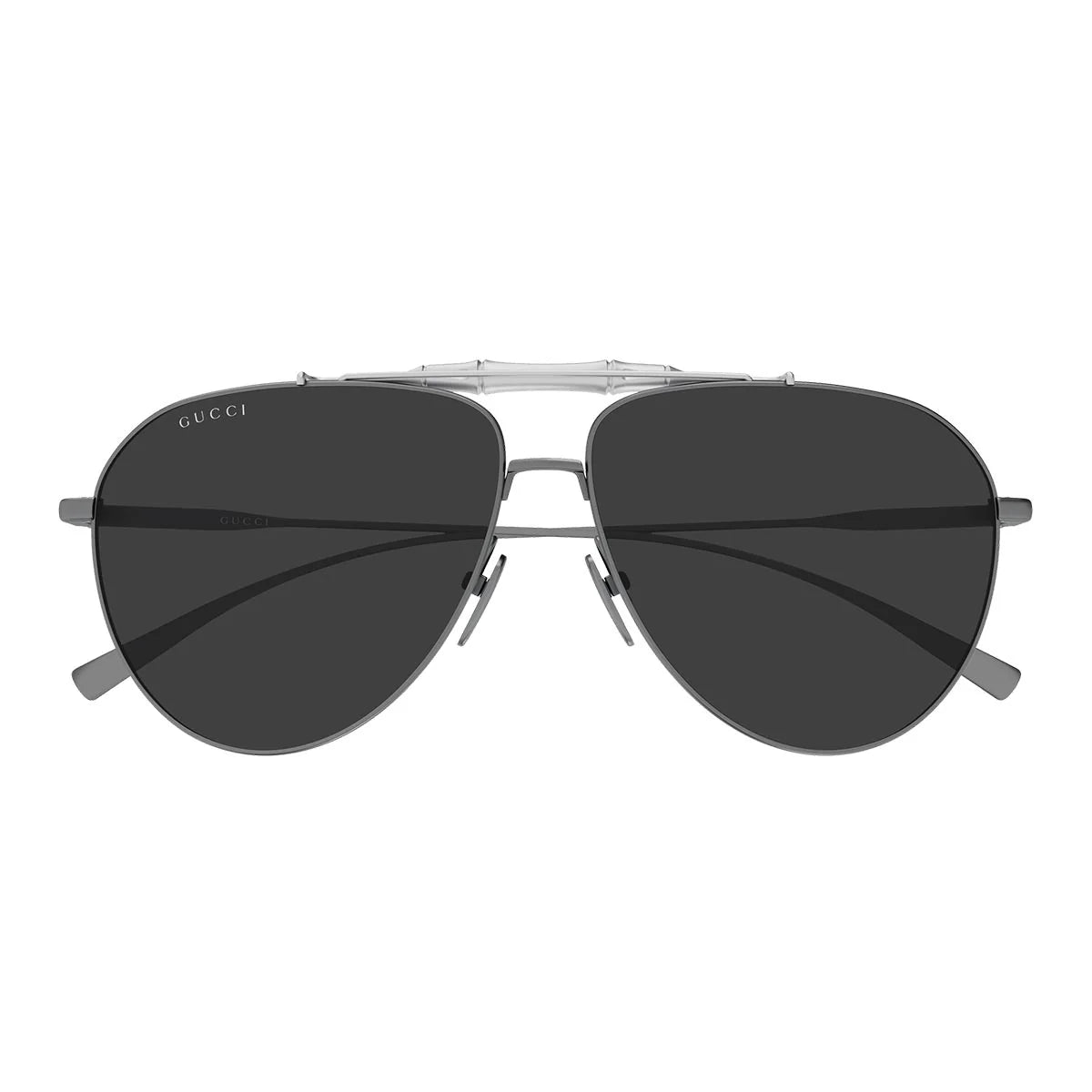 Gucci Sunglasses Gg2064 S 001 Ruthenium/Grey Men