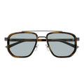 Gucci Sunglasses Gg2073 S 002 Ruthenium Brown/Blue Men