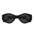 Gucci Sunglasses Gg2121 S 002 Black Silver/Grey Women