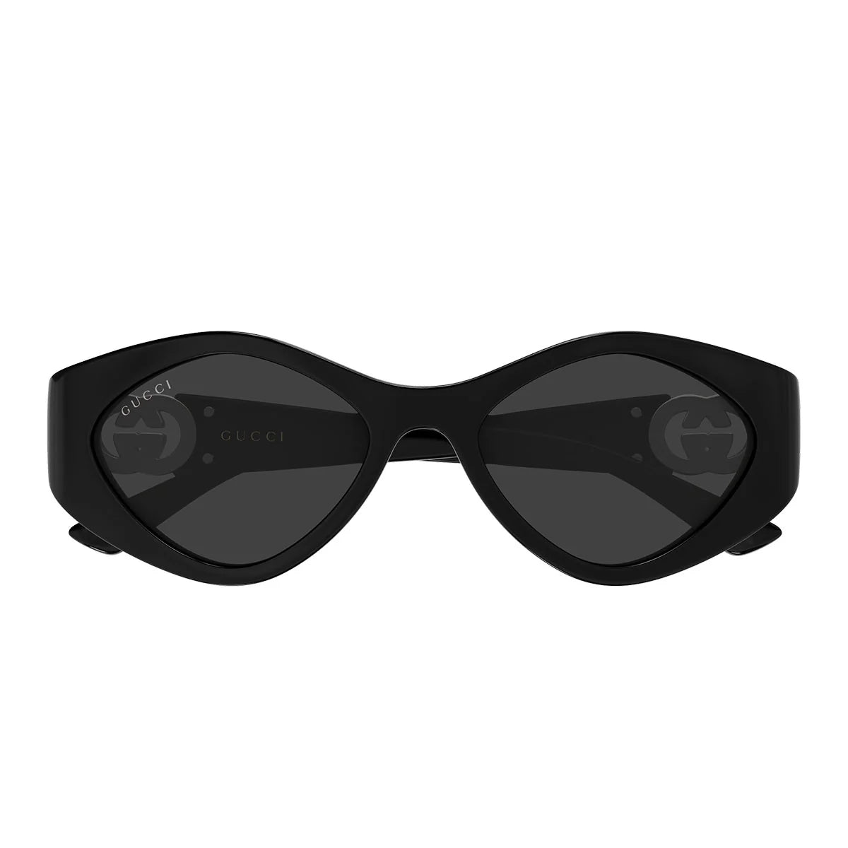 Gucci Sunglasses Gg2121 S 002 Black Silver/Grey Women