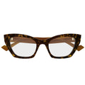Gucci Eyeglasses Gg1334 O 005 Brown/Transparent Women