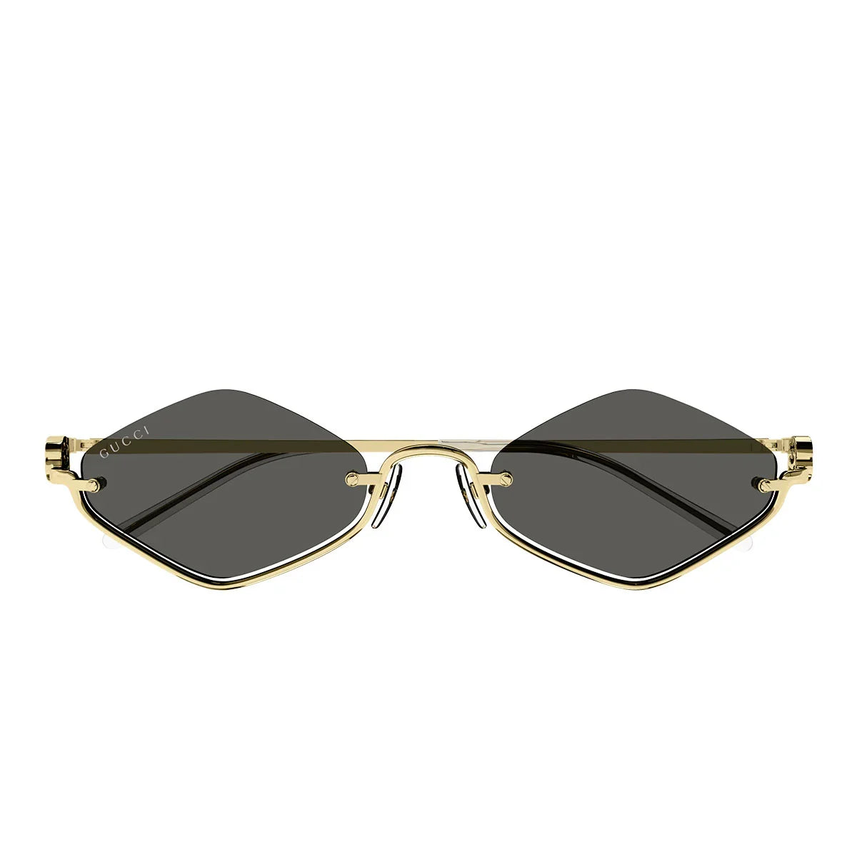 Gucci Sunglasses Gg1604 S 001 Gold/Gray Unisex