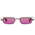 Kuboraum Sunglasses Maske Z18 Gm Gunmetal/Fuchsia Infrared Unisex