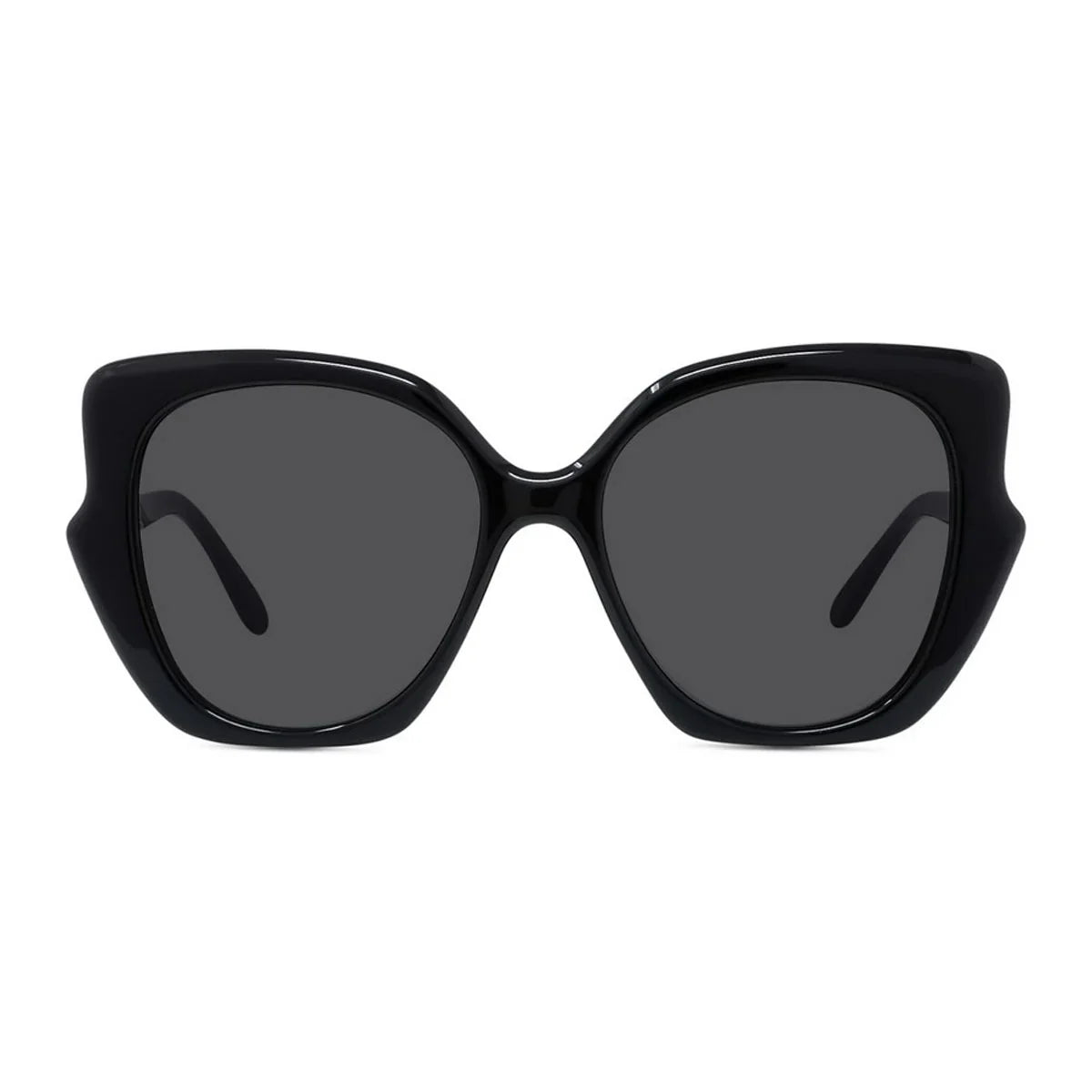 Loewe Slim Black Geometric Sunglasses