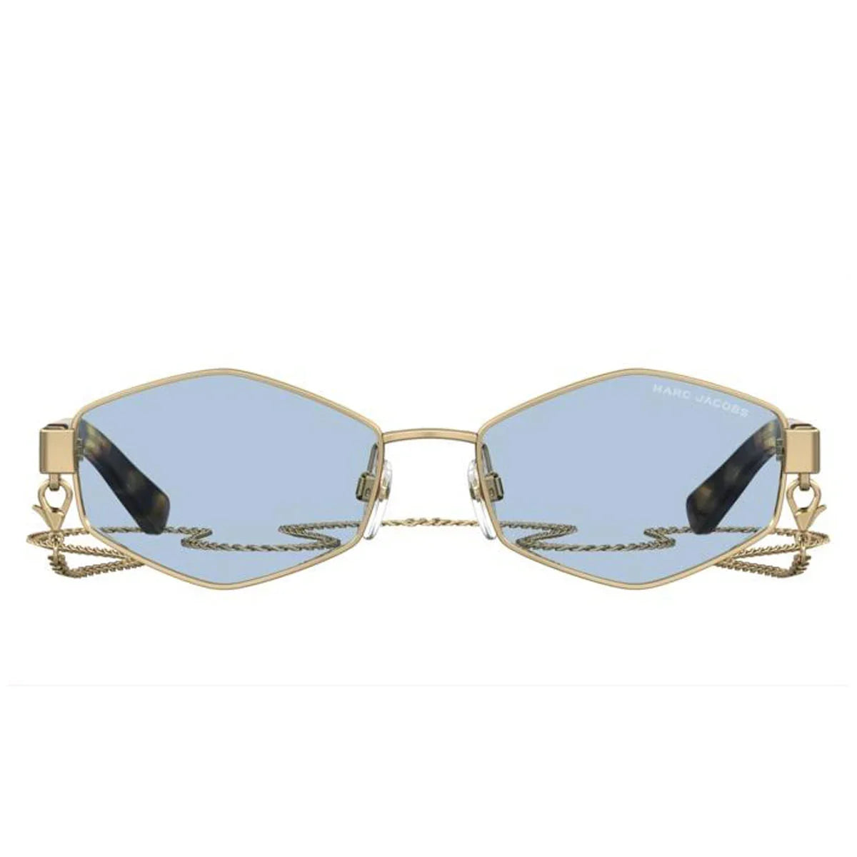 Marc Jacobs Sunglasses Marc 496/S 013/Ku Gold/Light Blue Women