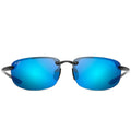 Maui Jim Sunglasses Ho'okipa B407 11 Black/Blue Mirrored Unisex Polarized